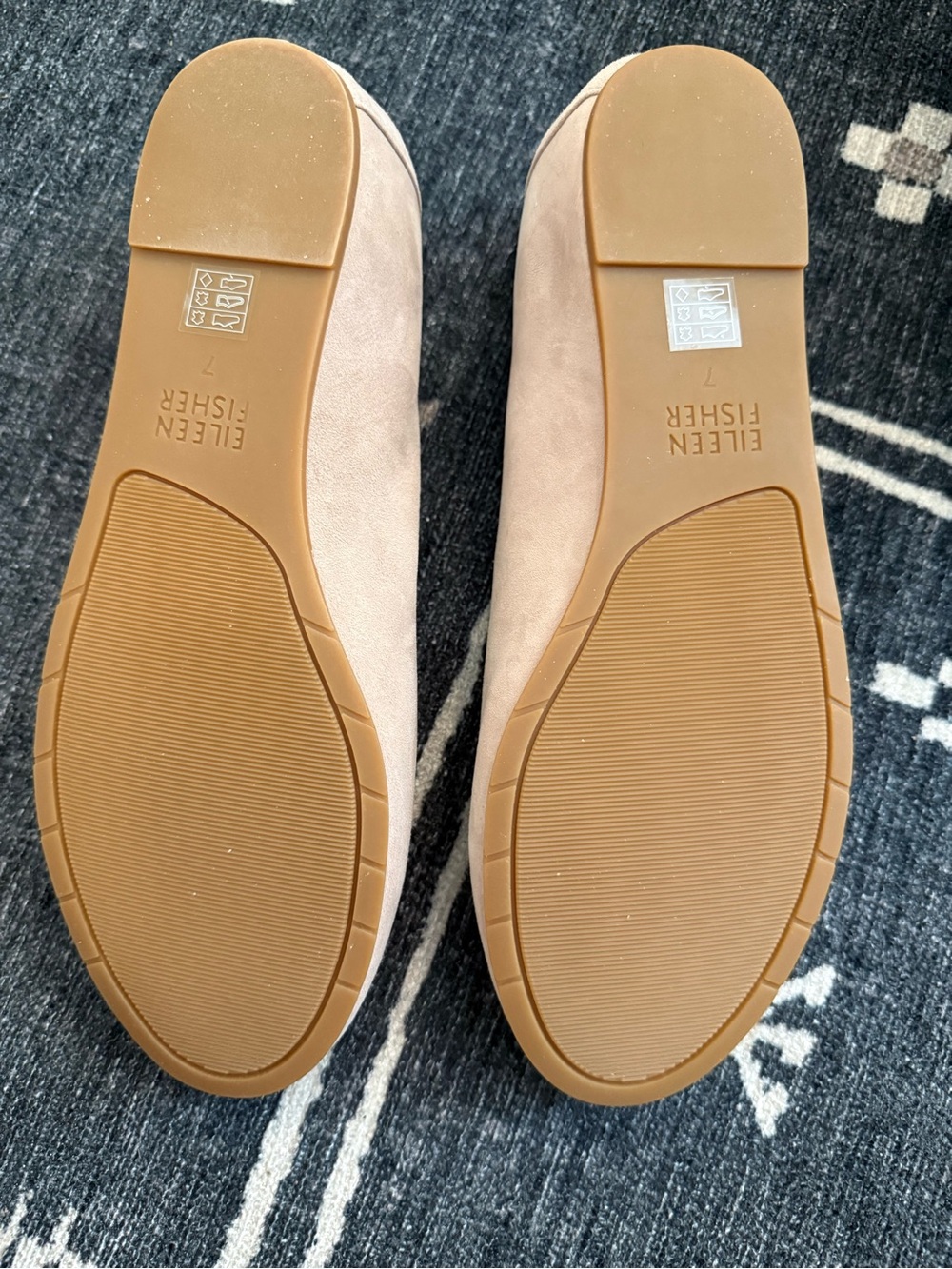 Eileen Fisher Women's Suede Ballet Flats in Color Earth | 7M | New in Box - Picture 3 of 4